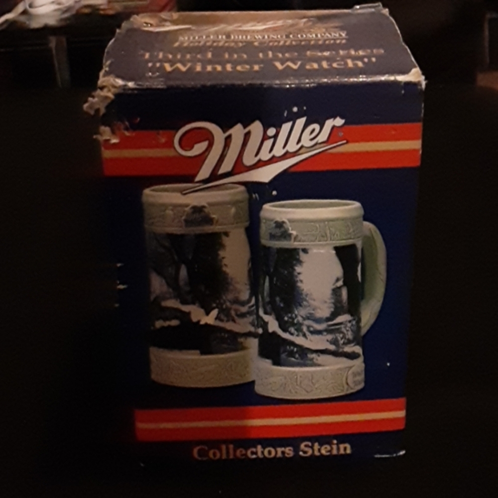 Miller "Winter Watch" Collectors Stein. Holiday Co